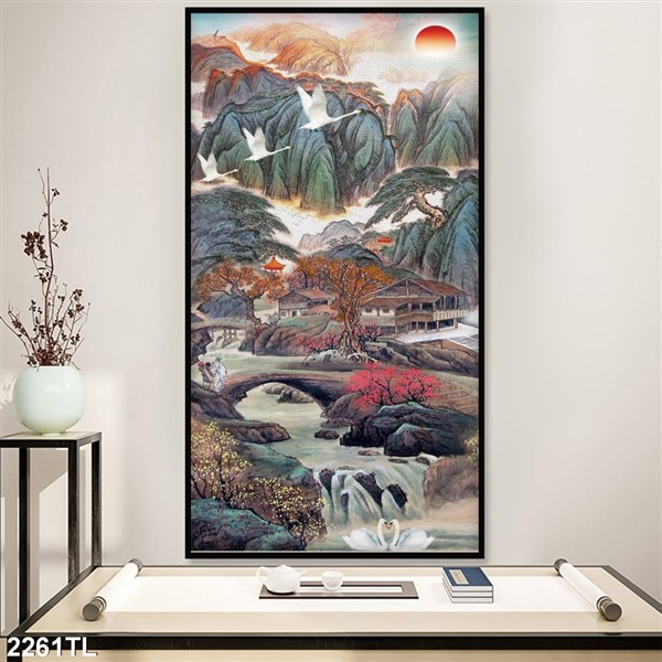 Tranh lụa 3D 2261TL