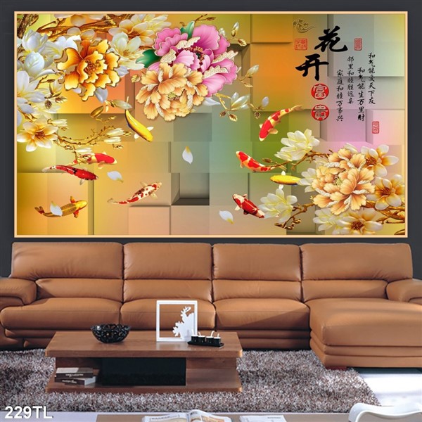 Tranh lụa 3D 229TL