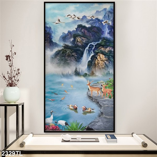 Tranh lụa 3D 2329TL