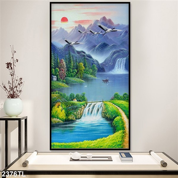 Tranh lụa 3D 2376TL