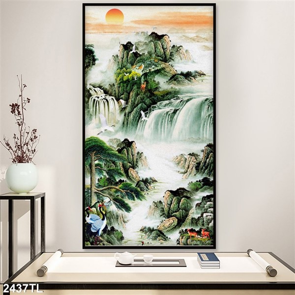 Tranh lụa 3D 2437TL