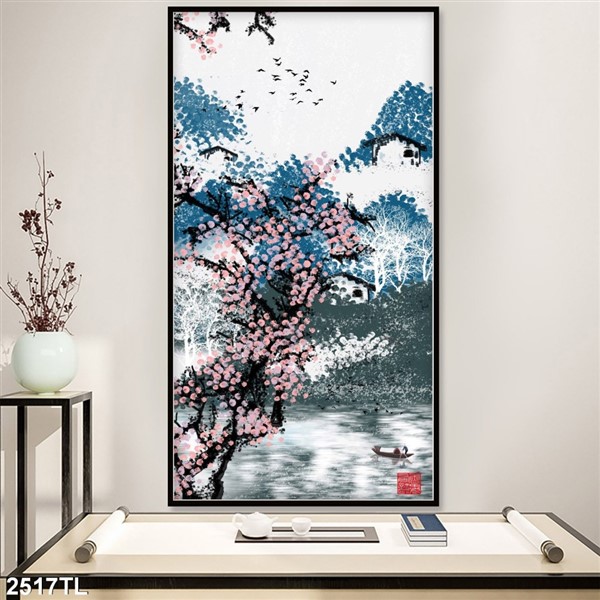 Tranh lụa 3D 2517TL