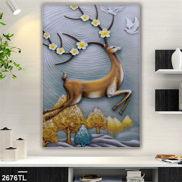 Tranh lụa 3D 2676TL