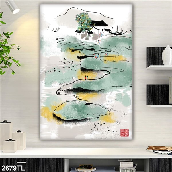 Tranh lụa 3D 2679TL
