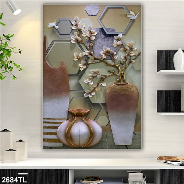 Tranh lụa 3D 2684TL