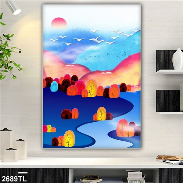Tranh lụa 3D 2689TL