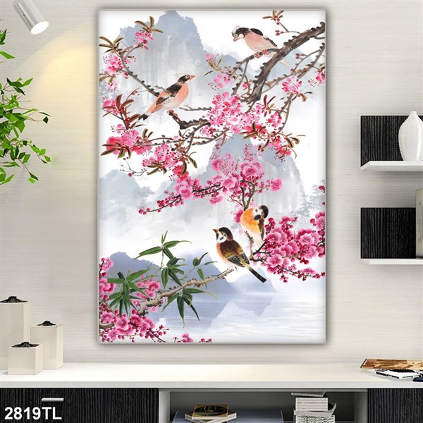 Tranh lụa 3D 2819TL