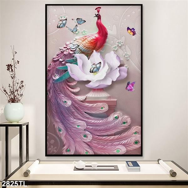 Tranh lụa 3D 2825TL
