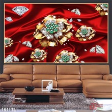 Mẫu Tranh lụa 3D mã số 1611TL