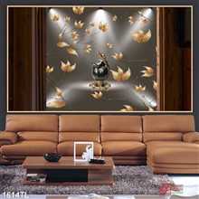 Mẫu Tranh lụa 3D mã số 1614TL