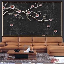 Mẫu Tranh lụa 3D mã số 1617TL