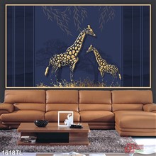 Mẫu Tranh lụa 3D mã số 1618TL