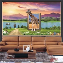 Mẫu Tranh lụa 3D mã số 1620TL