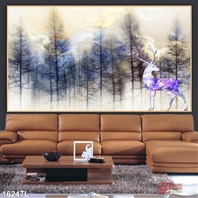 Mẫu Tranh lụa 3D mã số 1624TL