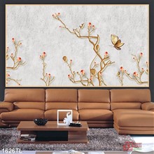 Mẫu Tranh lụa 3D mã số 1626TL