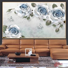 Mẫu Tranh lụa 3D mã số 1631TL