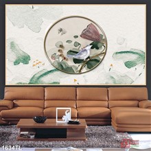 Mẫu Tranh lụa 3D mã số 1634TL