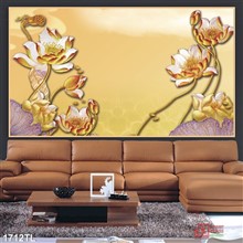 Mẫu Tranh lụa 3D mã số 1712TL