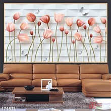 Mẫu Tranh lụa 3D mã số 1718TL