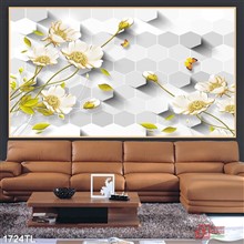 Mẫu Tranh lụa 3D mã số 1724TL