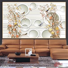 Mẫu Tranh lụa 3D mã số 1728TL