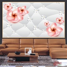 Mẫu Tranh lụa 3D mã số 1736TL