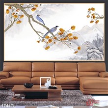Mẫu Tranh lụa 3D mã số 1744TL
