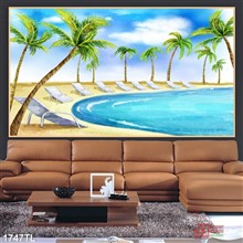 Mẫu Tranh lụa 3D mã số 1747TL