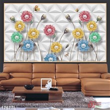 Mẫu Tranh lụa 3D mã số 1757TL