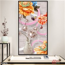 Mẫu Tranh lụa 3D mã số 175TL