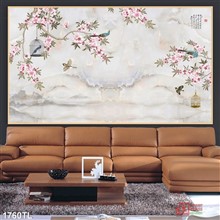 Mẫu Tranh lụa 3D mã số 1760TL