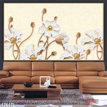 Mẫu Tranh lụa 3D mã số 1761TL