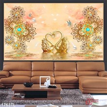 Mẫu Tranh lụa 3D mã số 1763TL