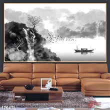 Mẫu Tranh lụa 3D mã số 1764TL