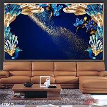 Mẫu Tranh lụa 3D mã số 1766TL