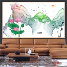 Mẫu Tranh lụa 3D mã số 1768TL
