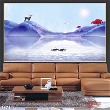 Mẫu Tranh lụa 3D mã số 1771TL