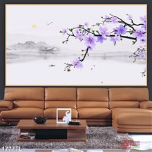 Mẫu Tranh lụa 3D mã số 1777TL