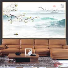 Mẫu Tranh lụa 3D mã số 1781TL