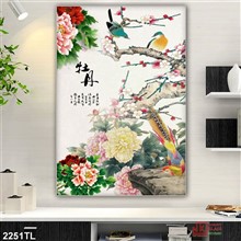 Mẫu Tranh lụa 3D mã số 2251TL