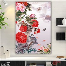 Mẫu Tranh lụa 3D mã số 2252TL