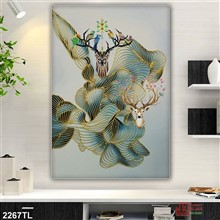 Mẫu Tranh lụa 3D mã số 2267TL