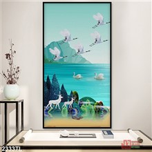 Mẫu Tranh lụa 3D mã số 2333TL