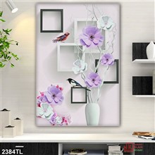 Mẫu Tranh lụa 3D mã số 2384TL