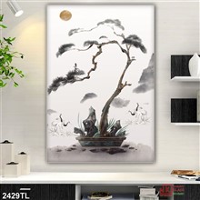 Mẫu Tranh lụa 3D mã số 2429TL