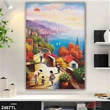 Mẫu Tranh lụa 3D mã số 2467TL