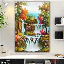 Mẫu Tranh lụa 3D mã số 2576TL