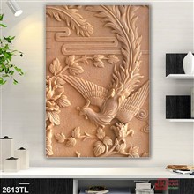 Mẫu Tranh lụa 3D mã số 2613TL