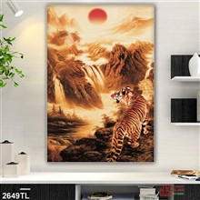 Mẫu Tranh lụa 3D mã số 2649TL