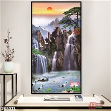 Mẫu Tranh lụa 3D mã số 2650TL